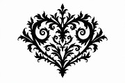 Floral Heart Silhouette Set, an Illustration by Gfx_Store (Thumbnail 10 of 21)