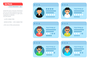 Simple Flat Vector Characters, a Person Illustration by dimpo ⚡️ ART ® (Thumbnail 4 of 4)