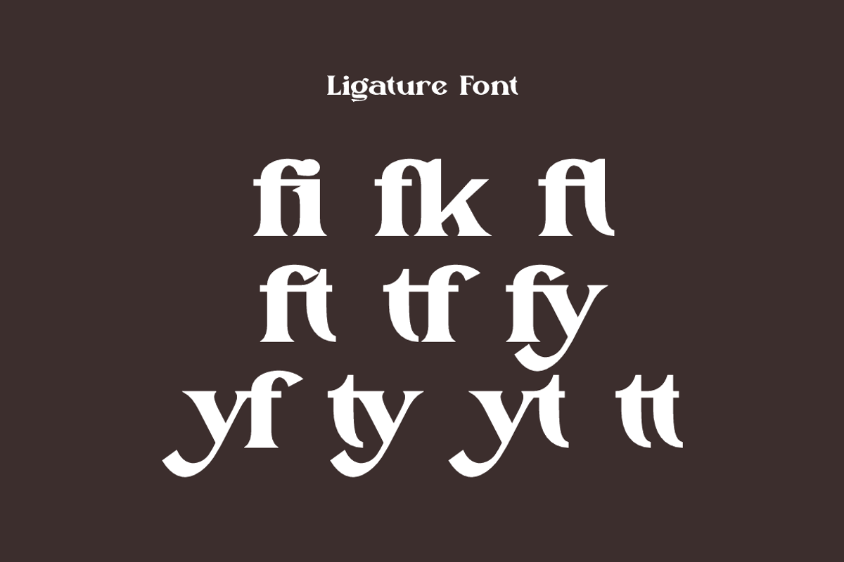 Kleyfo - Retro Bold Serif Font, a Serif Font by Iqsiart Studio (Photo 12 of 14)