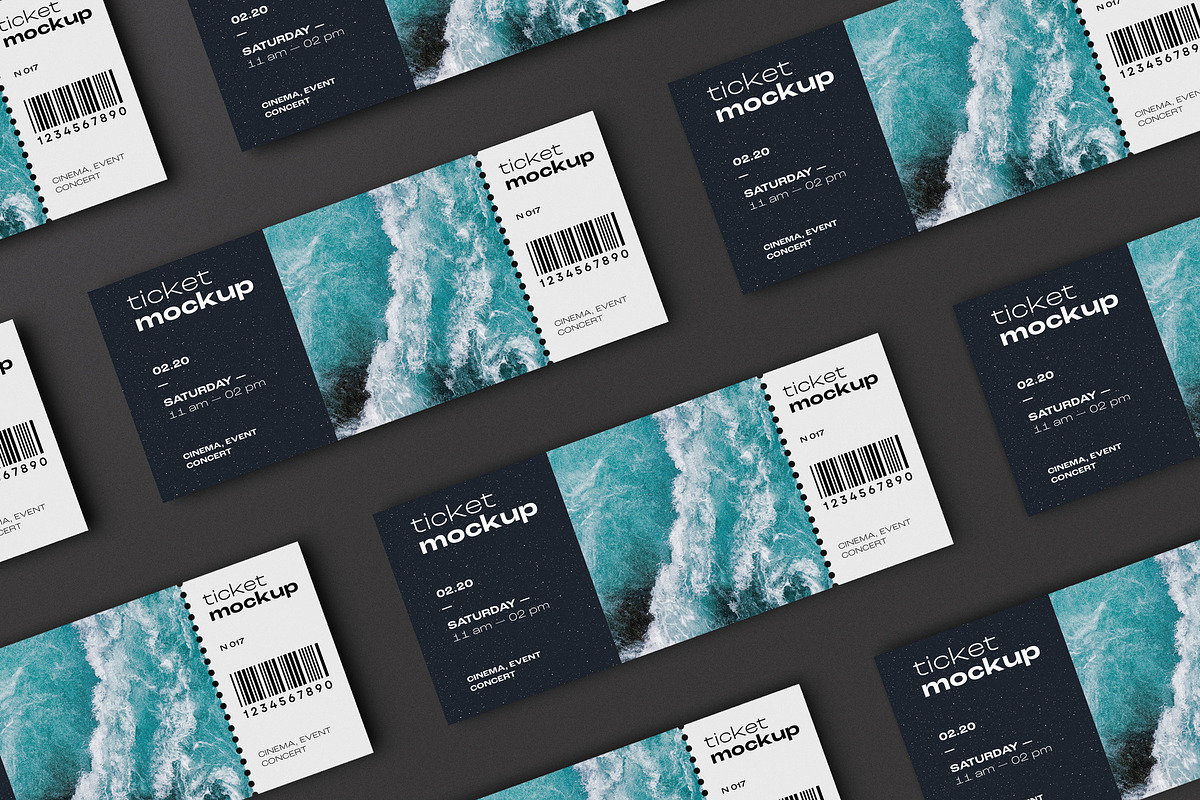 Ticket Mockup, a Product Mockup by dpi (Photo 7 of 10)