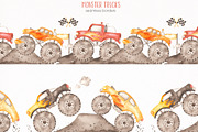 Transport bundle partIII watercolor, a Decorative Illustration by Marina Ermakova (Thumbnail 14 of 29)