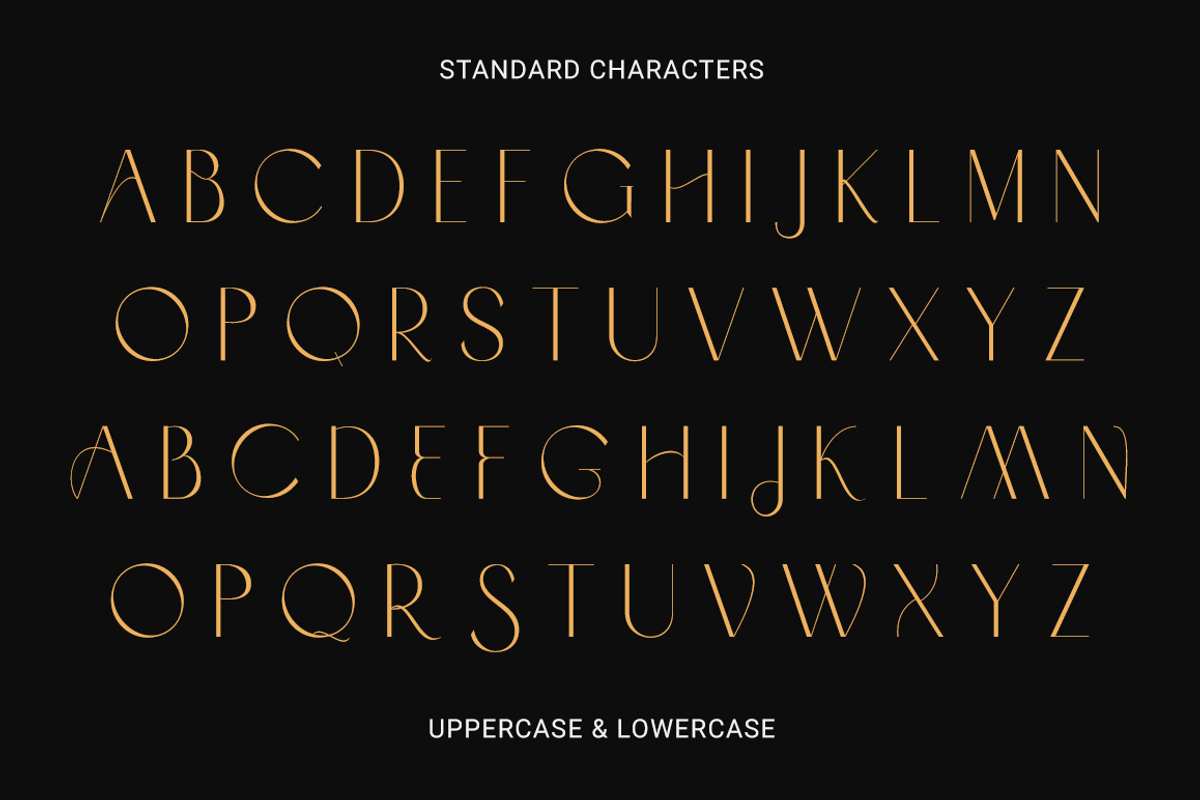 Problack - Elegant Sans Serif, a Sans Serif Font by RockboyStd (Photo 9 of 12)