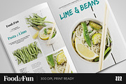 Food&Fun Magazine InDesign Template, a Magazine Template by Mate Toth (Thumbnail 5 of 5)