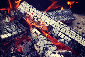 Burning wood, a Nature Photo by BOOCYS