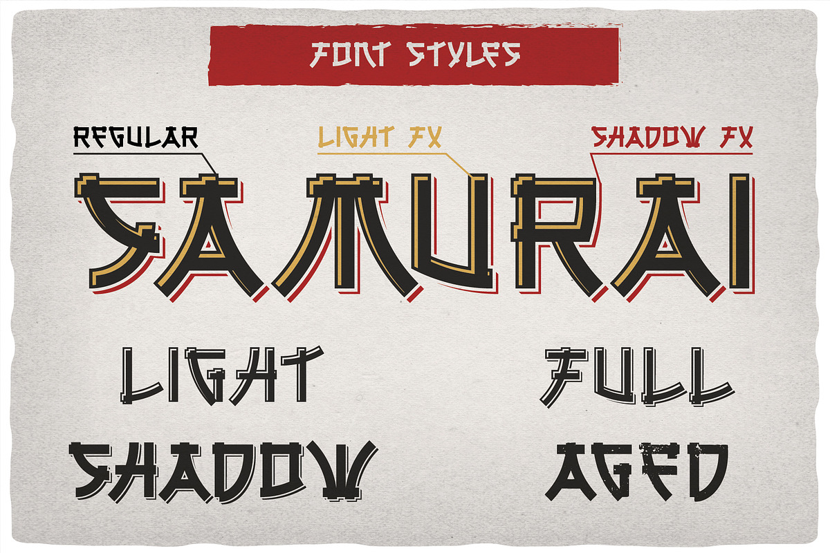 Tokugawa, a Symbol Font by VozzyStock (Photo 4 of 14)