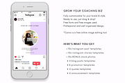 Coach Instagram Design Pack, a Social Media Template by Sales Shop (Thumbnail 2 of 3)