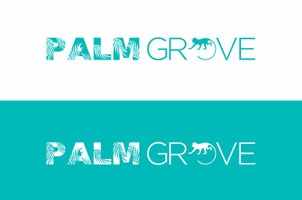 Palm tree logo design template, a Branding & Logo Template by swarnstudio