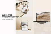 Lush Device Mockup Collection, an iPhone Mockup by Mockup Line (Thumbnail 1 of 11)