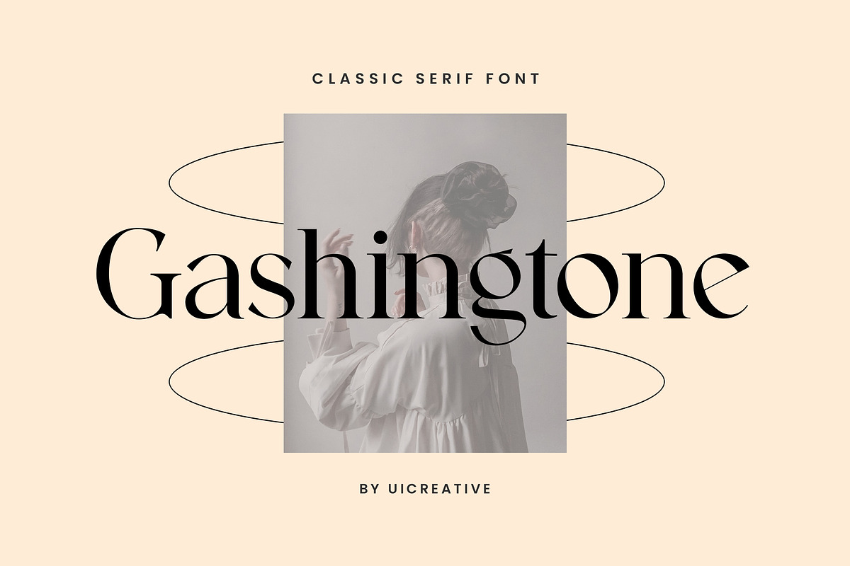 Gashingtone Classic Serif Font, a Serif Font by UICreative (Photo 1 of 4)