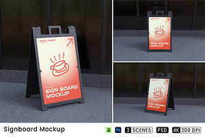 Signboard Mockup