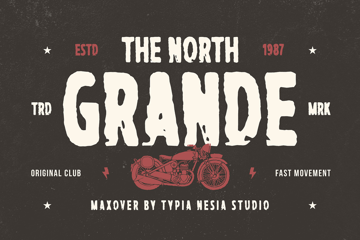 Maxover - Hand Drawn Vintage Font, a Handwritten Font by Typia Nesia (Photo 3 of 11)