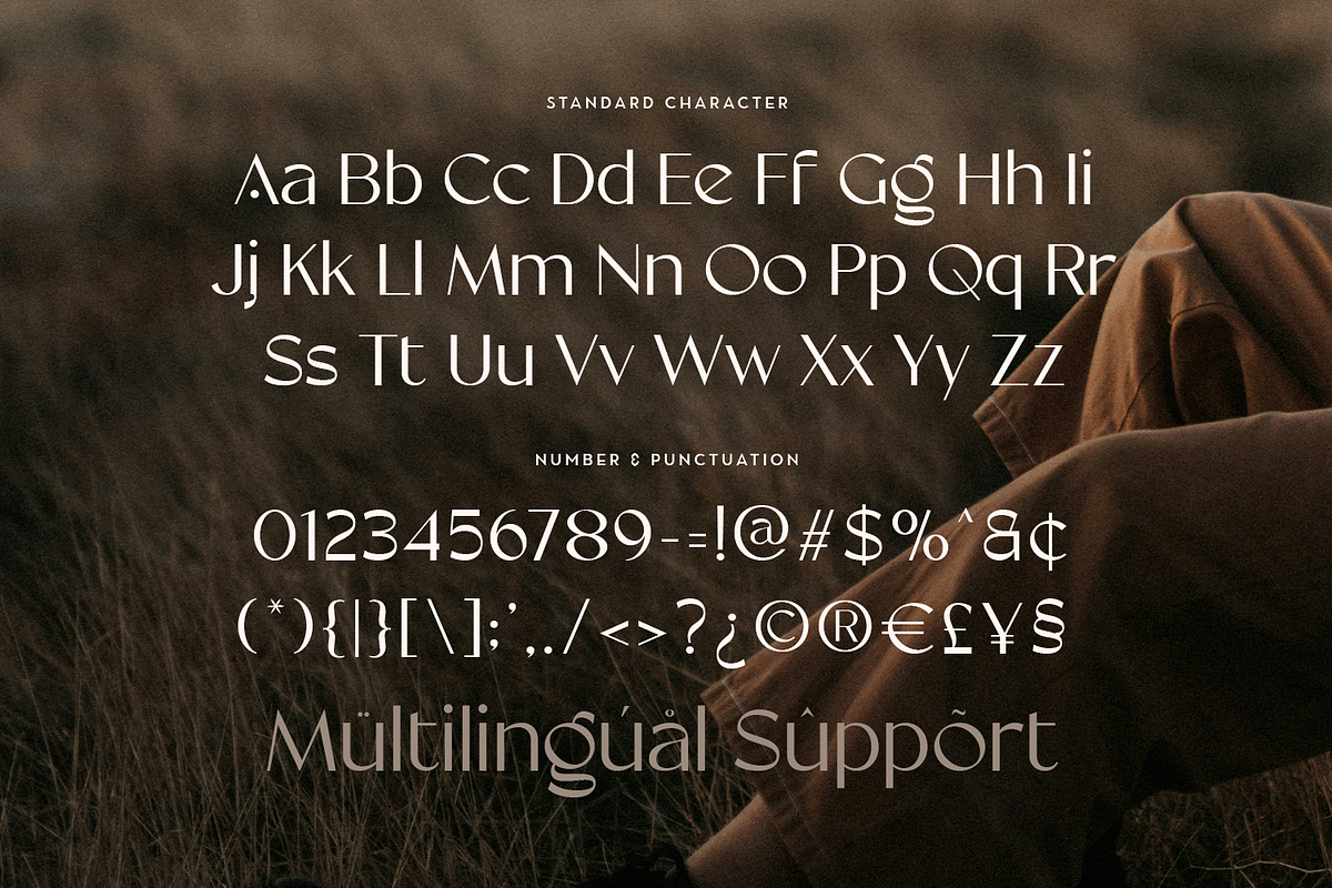 Maroon - Luxury Font, a Sans Serif Font by Umitype (Photo 9 of 10)