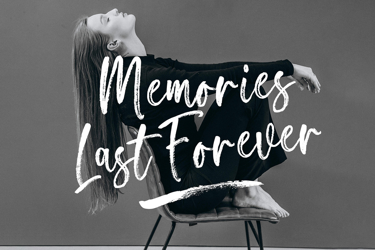 Sebatang Brush, a Script Font by Realtype (Photo 7 of 10)