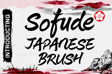 Sofude Japan Brush Font
