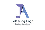 20 Logo Lettering A Template Bundle, a Branding & Logo Template by Acongraphic (Thumbnail 14 of 21)