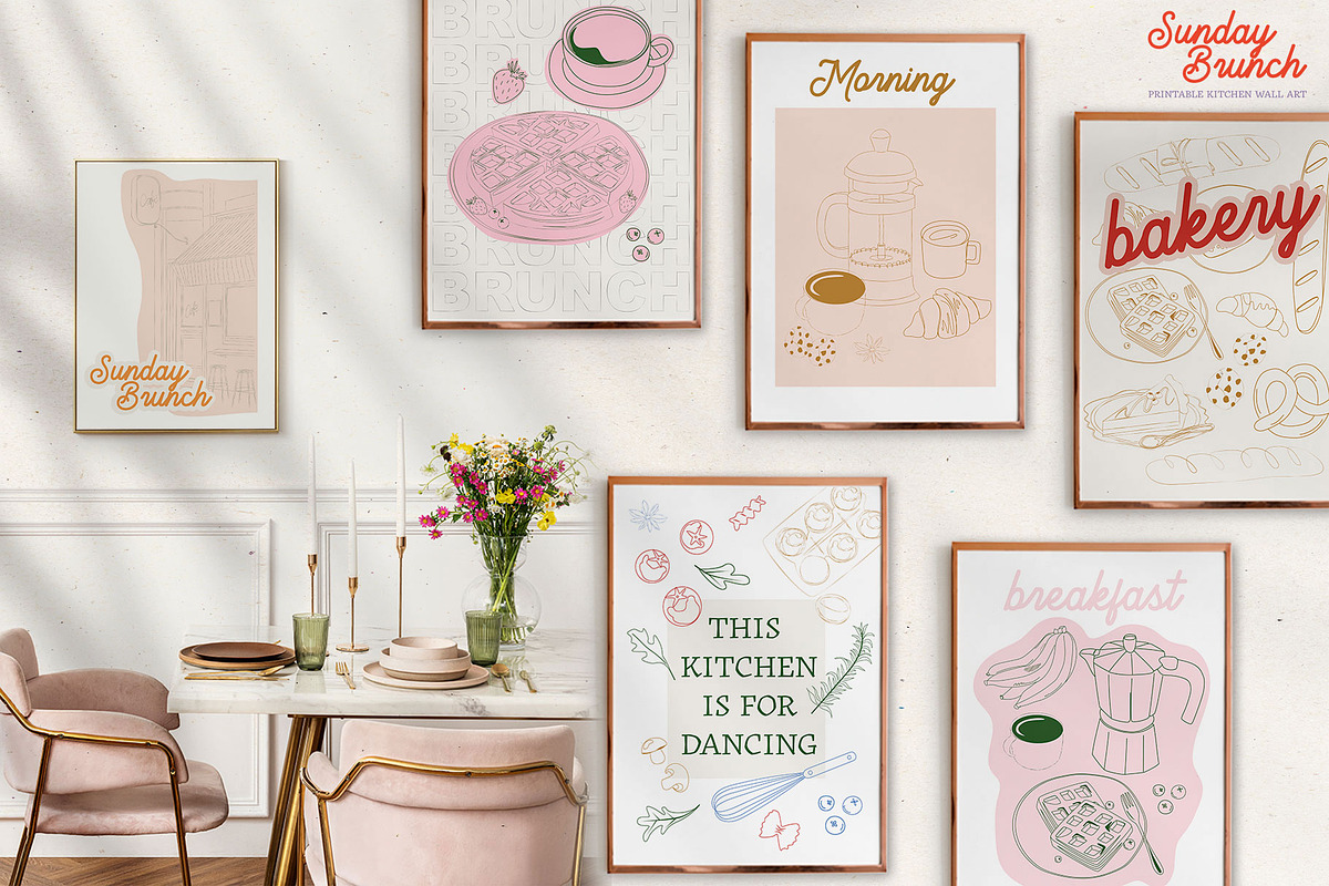 Poster Gallery Bundle, a Decorative Illustration by Mio Buono (Photo 53 of 82)