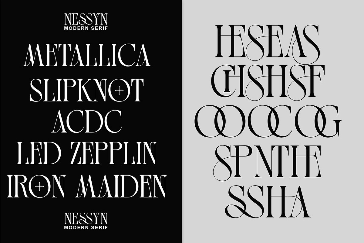 Risean Modern Serif Font, a Serif Font by Luna Shop (Photo 2 of 8)