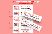 Love Coupons Book Printable Canva, a Print Template by GraphiCarola (Thumbnail 2 of 8)