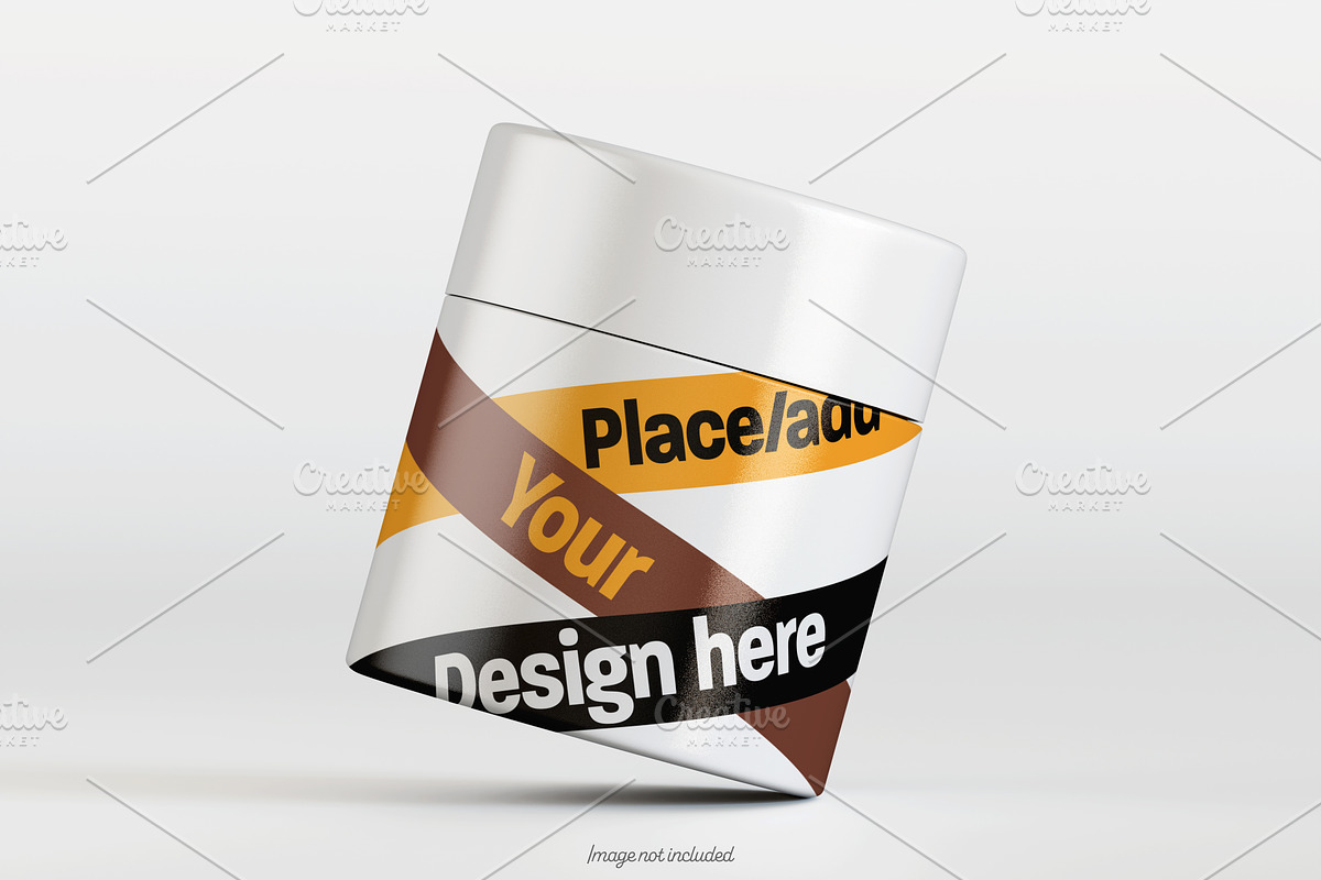 Mini paper tube mockup bundles, a Packaging Mockup by Ambo Ampeng (Photo 3 of 36)