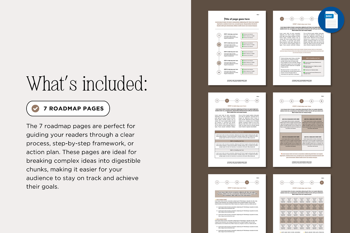 Google Docs Ebook Template, a Marketing Template by Our Polished Pages (Photo 6 of 8)