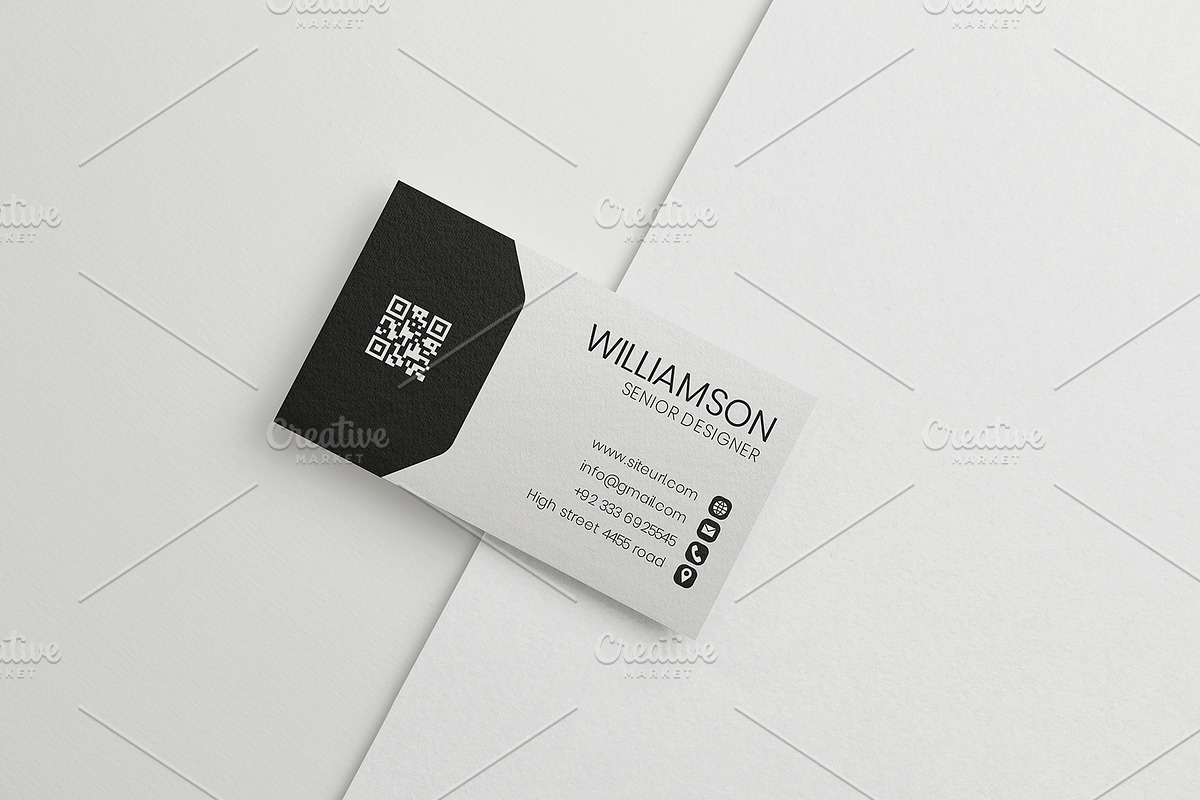 Professional Minimal Business Card, a Business Card Template by ExpertDesigner411 (Photo 5 of 5)