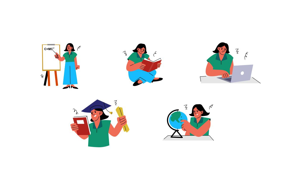 Character Education Style Vol 1, an Object Graphic by SLAB! Design (Photo 2 of 3)