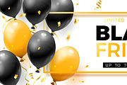 Black Friday Sale Banners, a Decorative Illustration by TAlex (Thumbnail 5 of 6)