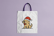 Cute Christmas Pets Illustration, an Animal Illustration by Vectorium Studio (Thumbnail 4 of 4)