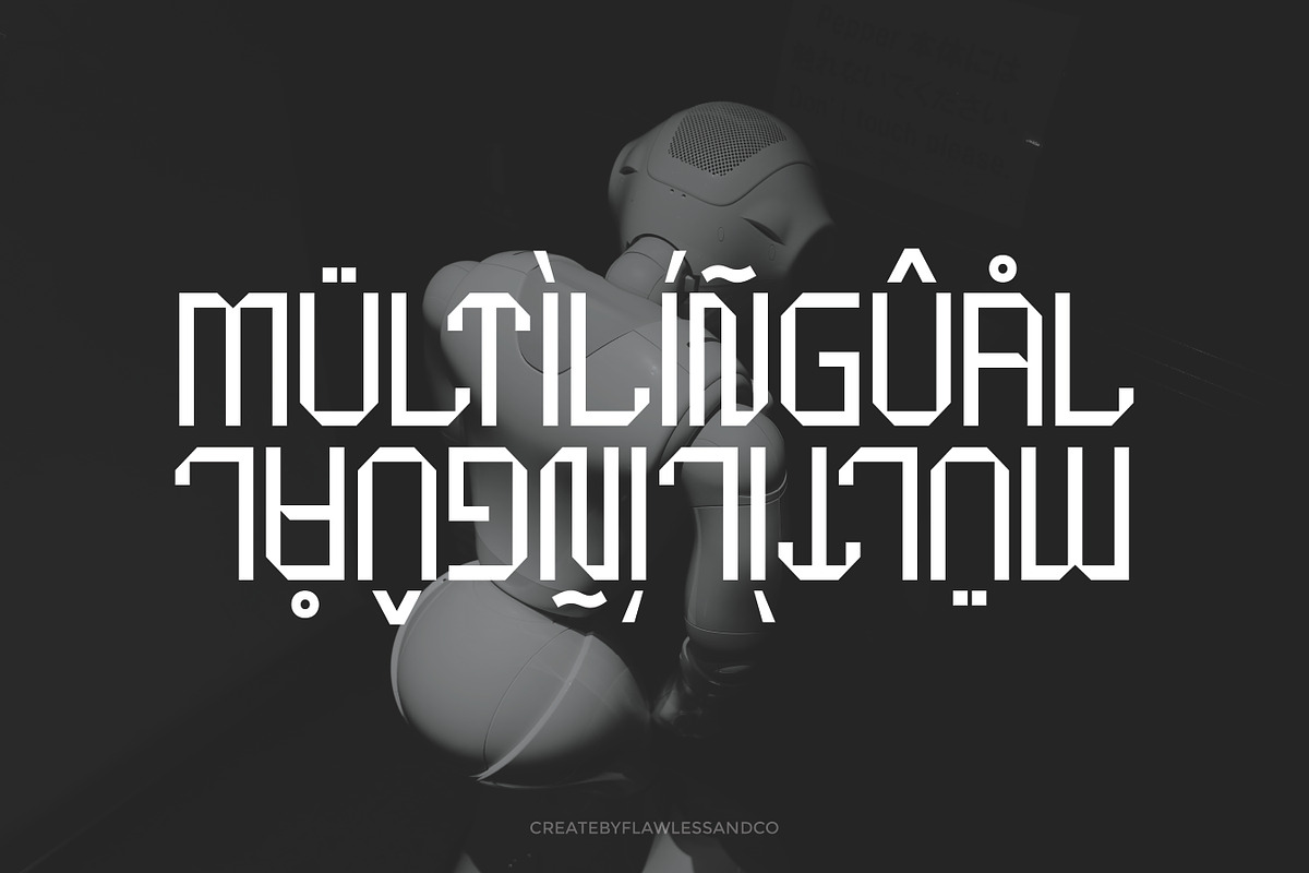 Xenox - Futuristic Font, a Font by Flawless And Co (Photo 7 of 10)