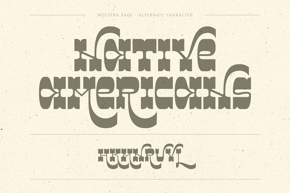 Western Sage, a Slab Serif Font by Dikas Studio (Photo 7 of 10)