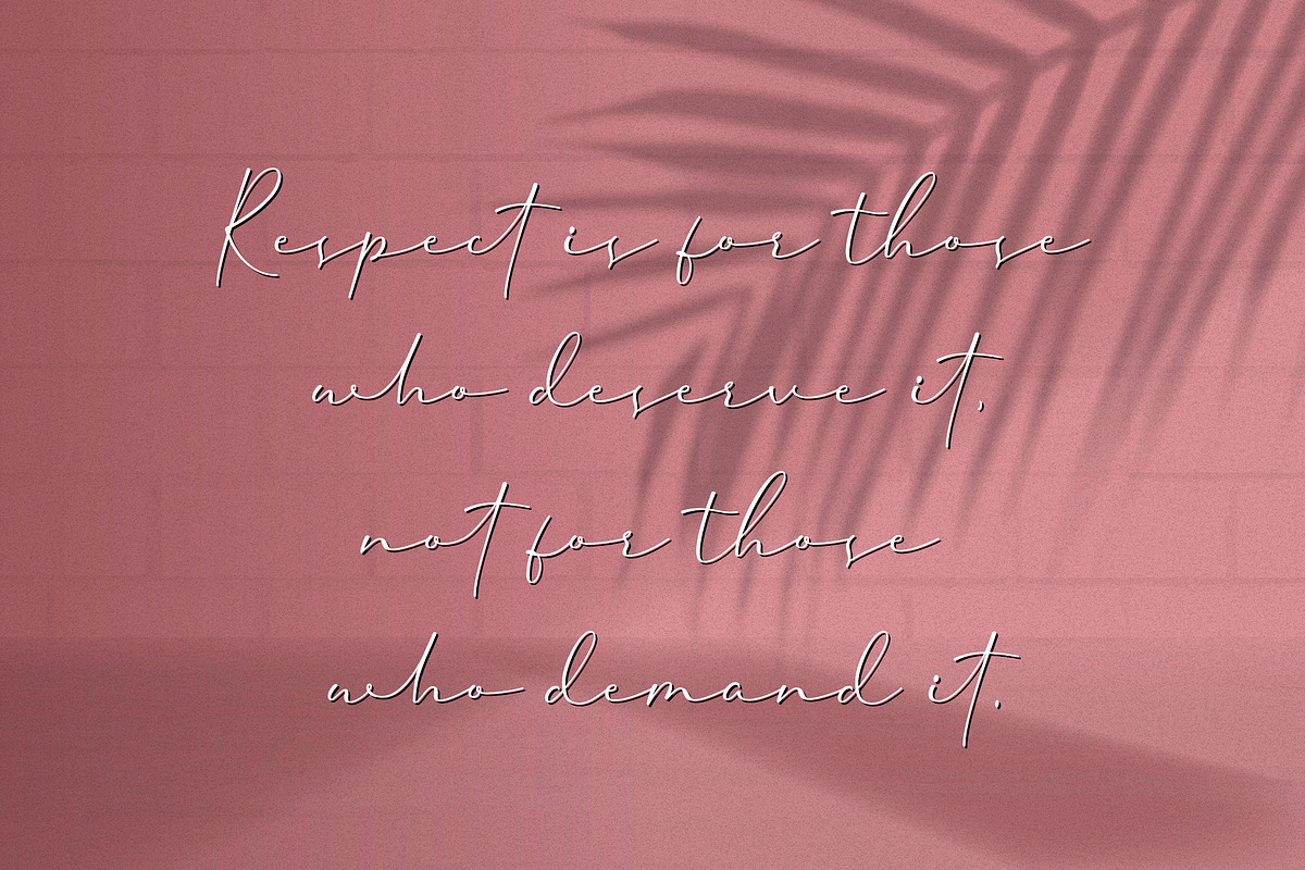 Cherolina-Lovely Elegant Script, a Script Font by Almarkhatype (Photo 9 of 13)
