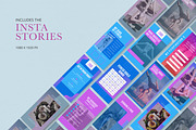 Fitness Instagram Templates Canva, a Social Media Template by Sakura Digitals (Thumbnail 4 of 5)