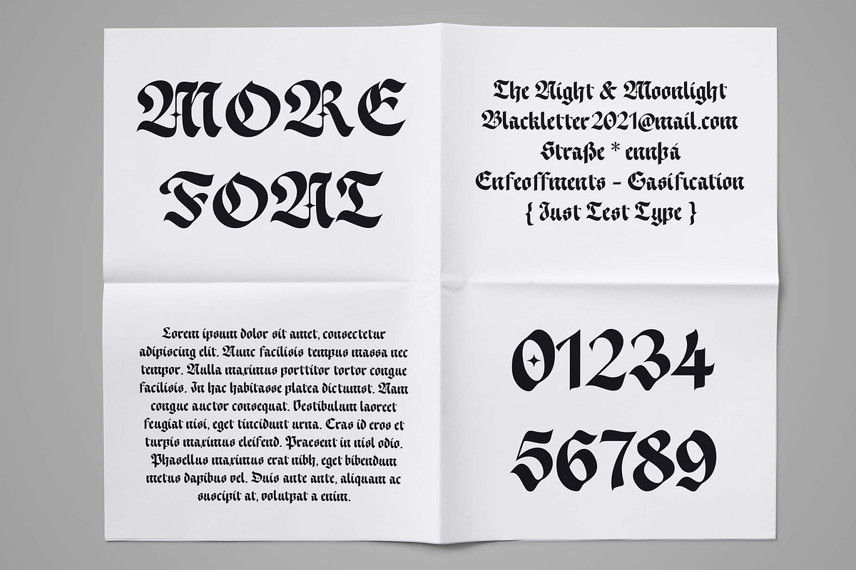 ED Morrigan Typeface, a Blackletter Font by Emyself Design (Photo 8 of 11)