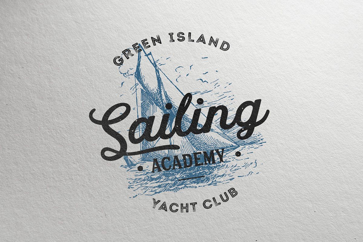 Nautical Engraving Illustrations, an Illustration by Graphic Goods (Photo 9 of 10)