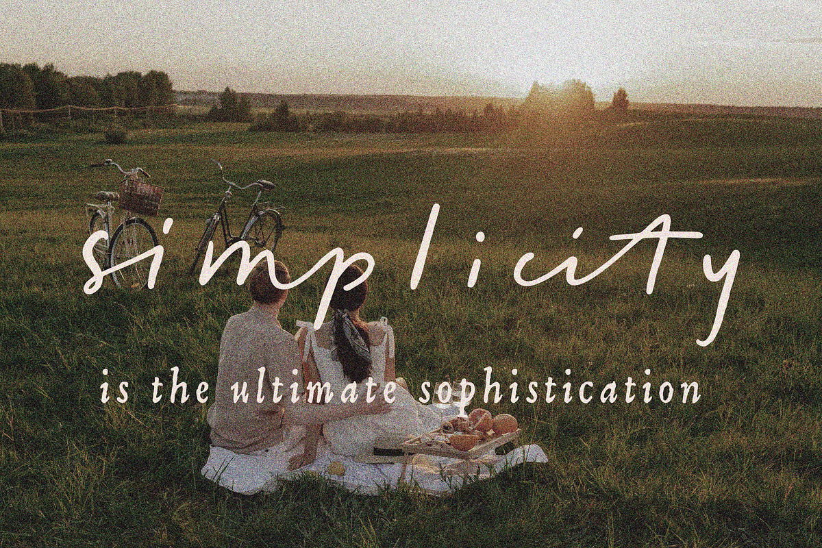 the secret things// handwritten font, a Handwritten Font by PeachCreme (Photo 10 of 12)