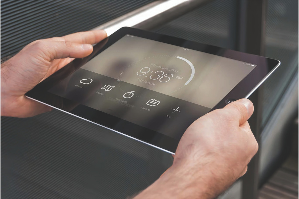 Responsive UI UX Tablet Mockup, an iPad Mockup by DesignRushMarket (Photo 16 of 16)