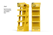 Advertising POS Display Rack Mockup, an Advertising Mockup by Ram Studio LLC (Thumbnail 7 of 10)