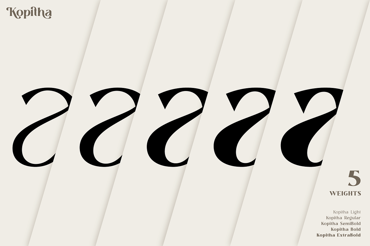 Kopitha - Modern Serif Font, a Serif Font by Ekahermawan (Photo 2 of 12)