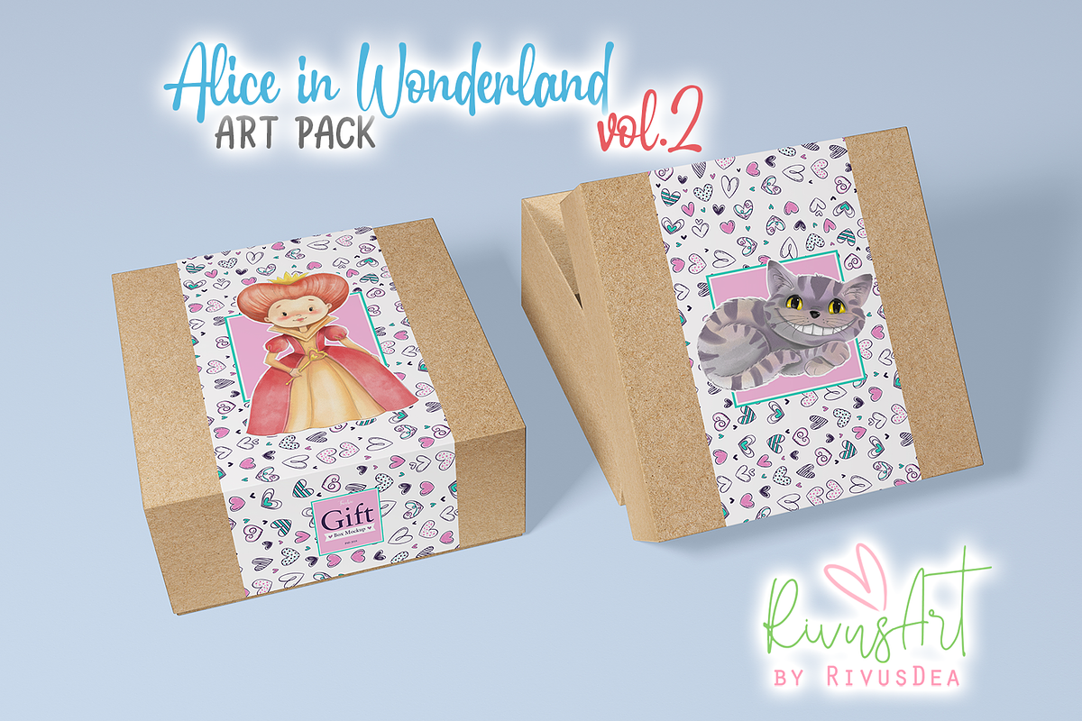 Alice in Wonderland PNG Clipart., a Food Illustration by RivusArt (Photo 4 of 4)