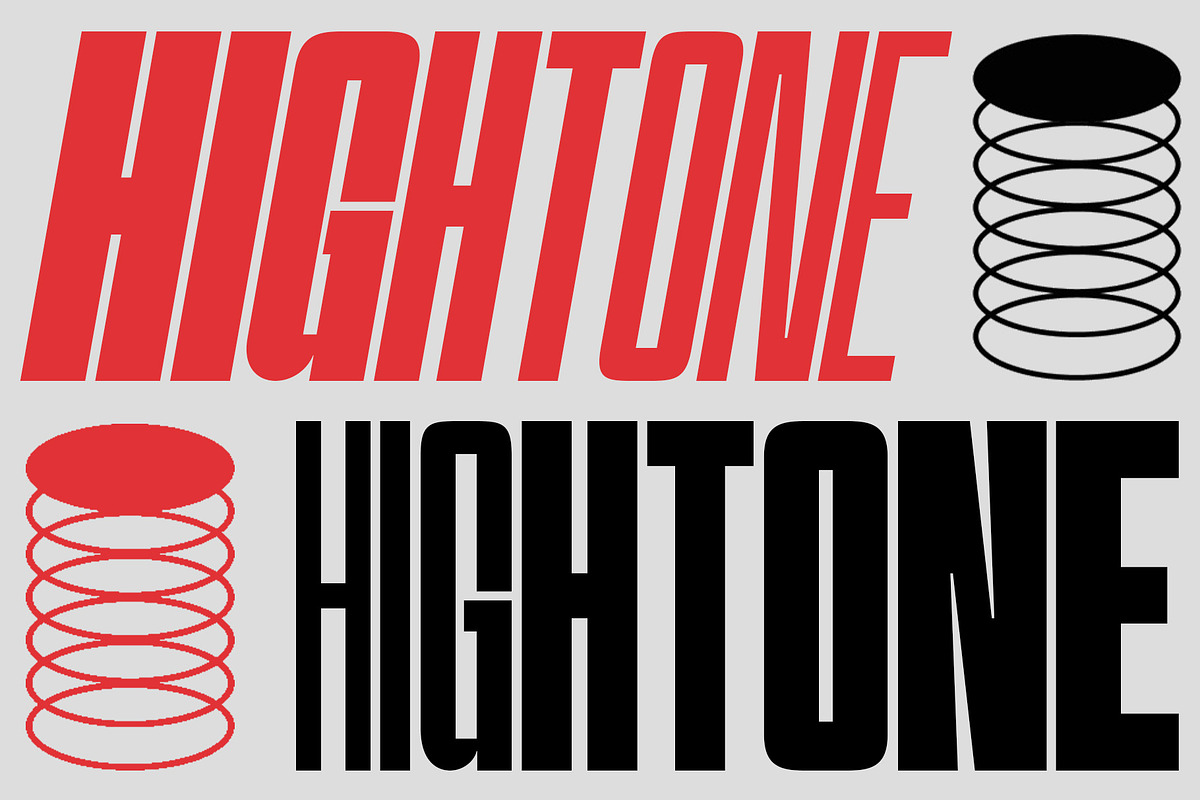 Hightone Font Family, a Sans Serif Font by Typoraith Co (Photo 10 of 13)