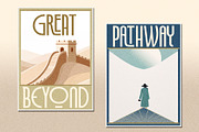 Decondol Art Deco Typeface, a Sans Serif Font by alit design (Thumbnail 8 of 17)