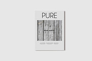Pure Magazine Template, a Magazine Template by Uloel Design (Thumbnail 1 of 12)
