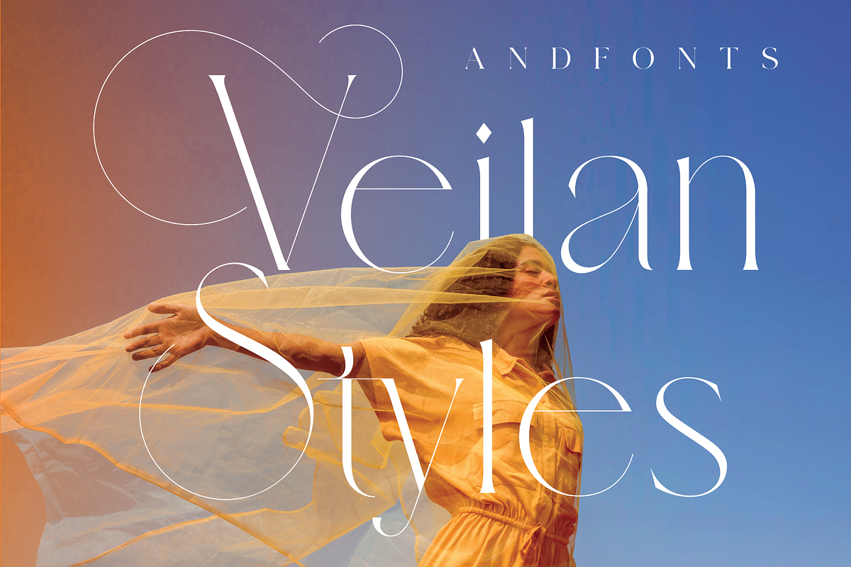 Veilan Serif Delicate font, a Serif Font by Andfonts (Photo 1 of 13)