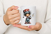Whimsical 4th Of July Kids Clipart, a Seasonal Illustration by Canvas Craft (Thumbnail 9 of 10)