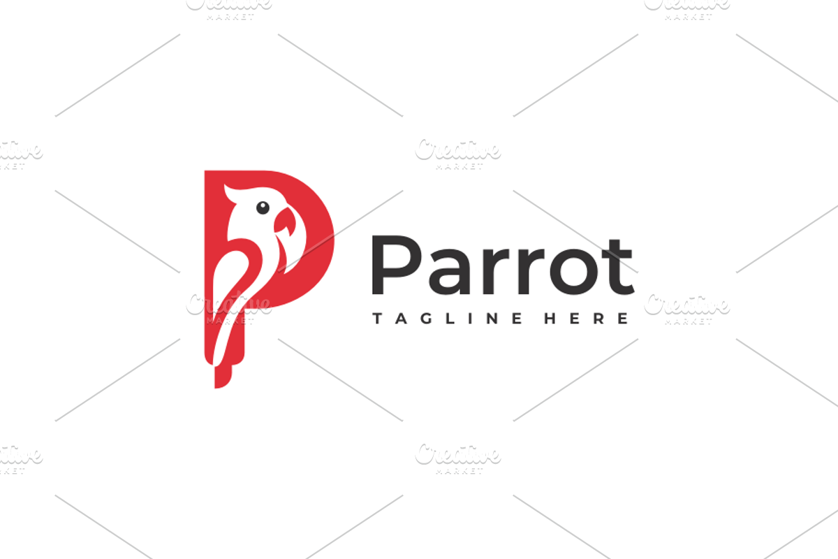 Parrot Letter P Logo, a Branding & Logo Template by yopie (Photo 1 of 3)
