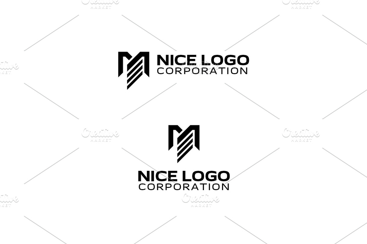 me logo, a Branding & Logo Template by Indigo Graphic Shop