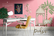 Pichwai Indian Art Bundle, an Illustration by Artifactory Studios (Thumbnail 2 of 6)