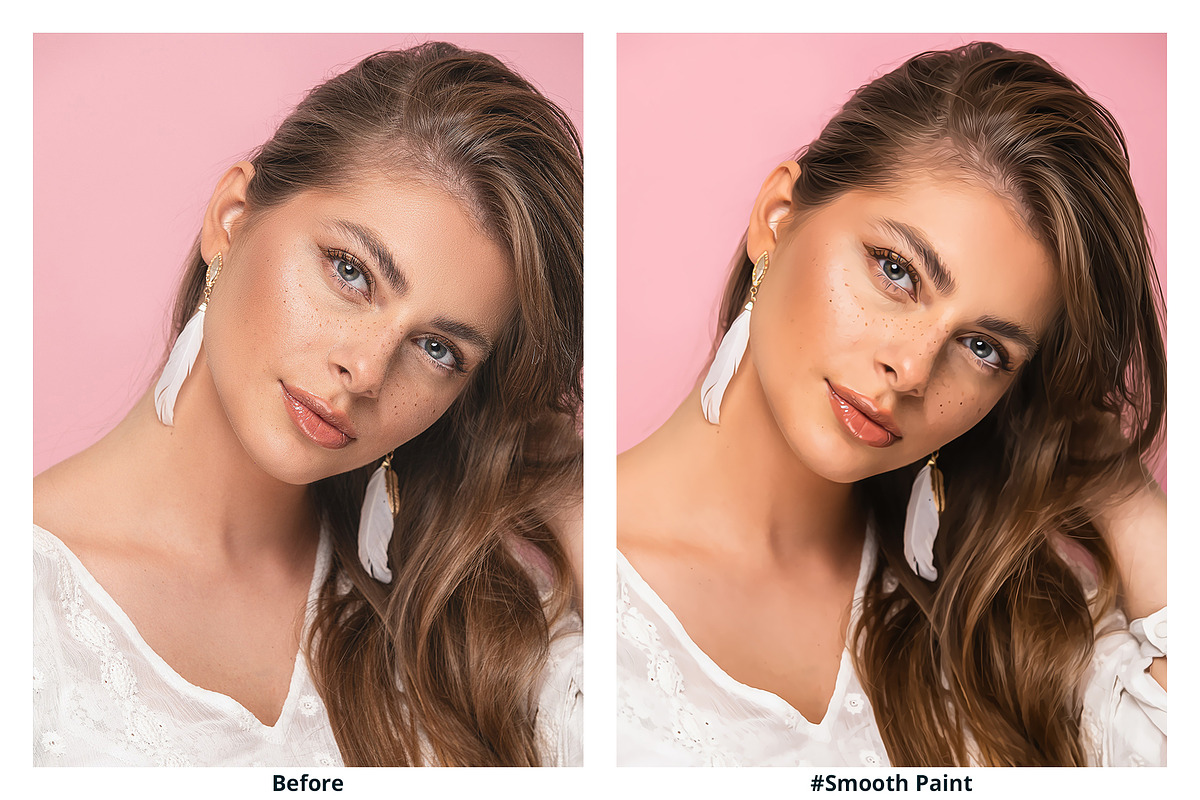 Paint Collection Photoshop Actions, an Action Add-On by Effect-Hub (Photo 2 of 11)