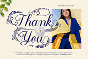 Flowmery Typeface, a Script Font by alit design (Thumbnail 15 of 15)