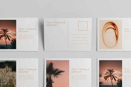 Flyer / Postcard Mockups, an Advertising Mockup by Se٧enStudio